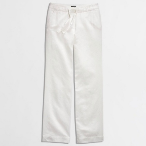 J Crew Factory Pants J Crew Factory Seaside Linencotton Blend